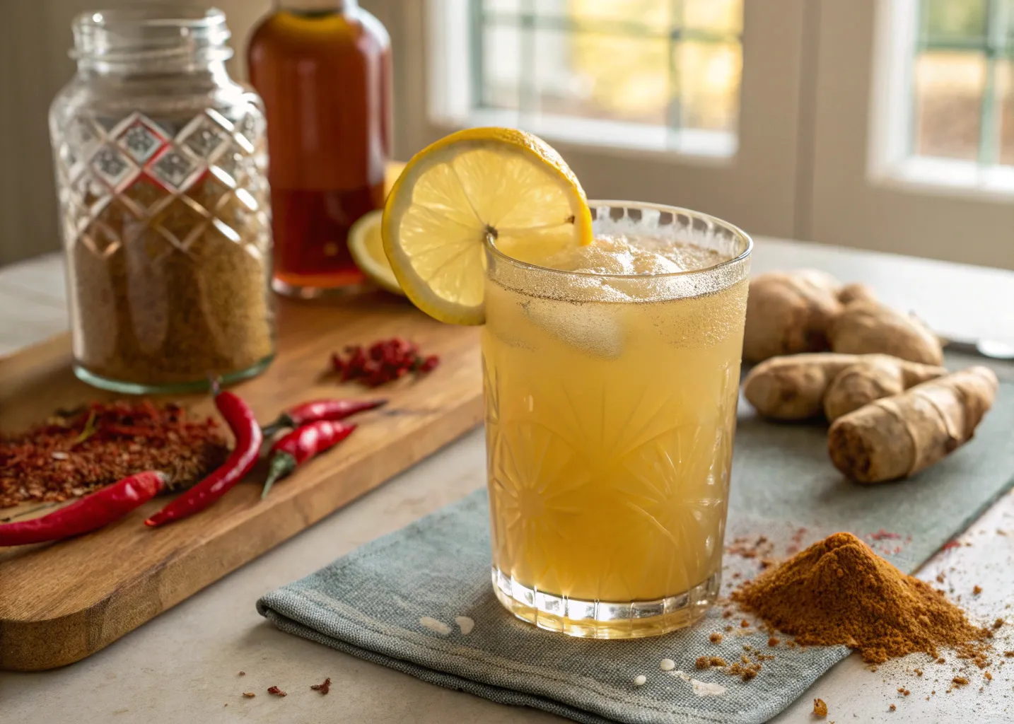 Brazilian Mounjaro Recipe with Apple Cider Vinegar 1 Homemade Brazilian Mounjaro recipe with lemon and ginger