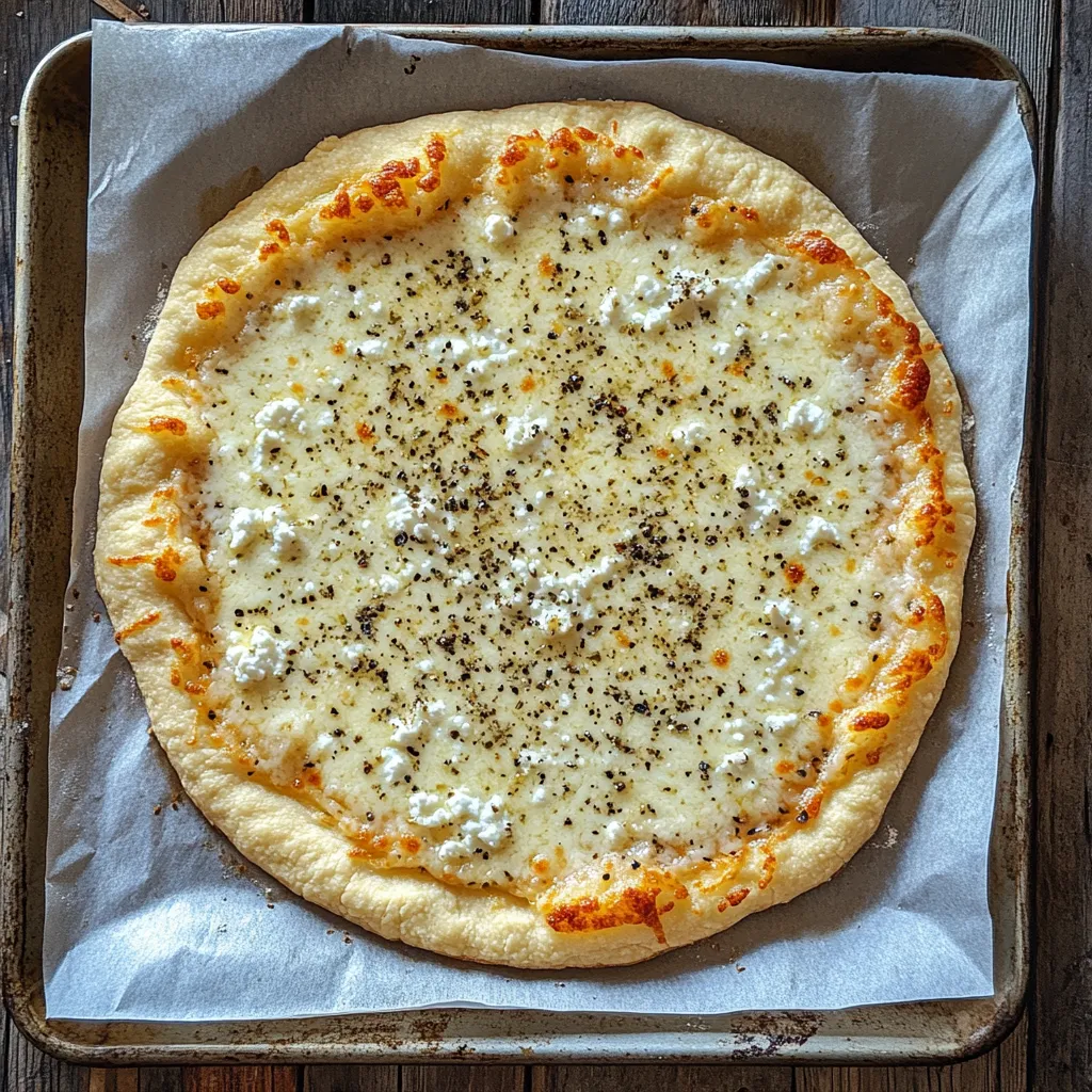 Cottage Cheese Pizza Crust With Just 5 Simple Ingredients