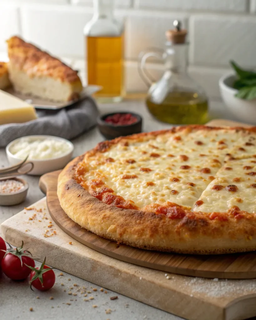 Cottage cheese pizza crust 4 crispy edge of cottage cheese pizza crust