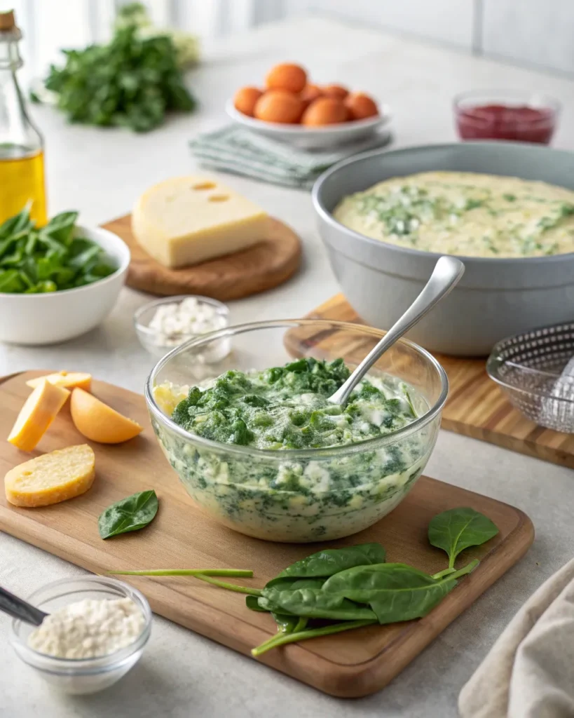 Knorr Spinach Dip recipe 3 making knorr spinach dip recipe