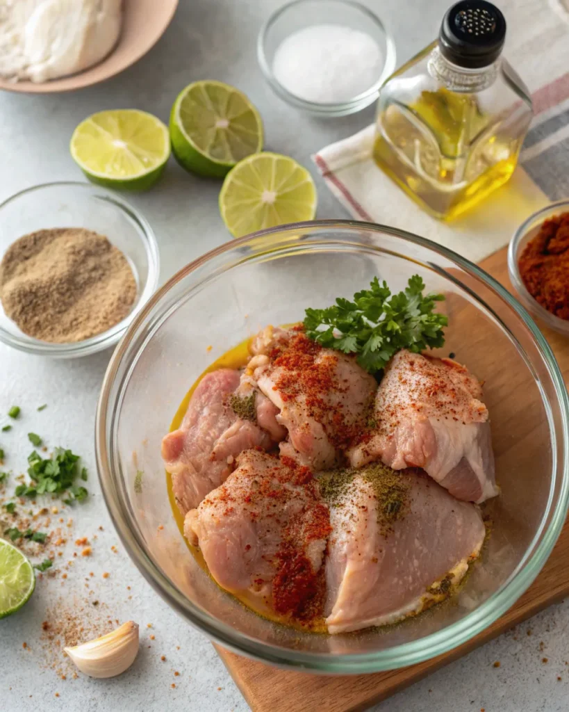 Chicken burrito recipe 2 Marinating chicken for chicken burrito recipe