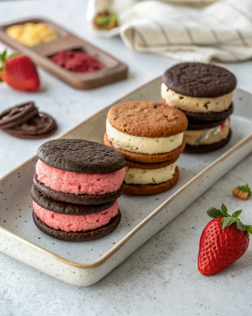 Oreo Ice Cream Sandwich Recipe 4 Oreo ice cream sandwich flavor variations