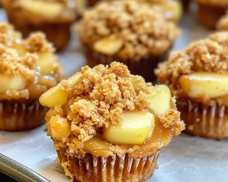 Apple Crisp Bites Recipe 3 Apple crisp bite filled with cinnamon apples and oat crumble